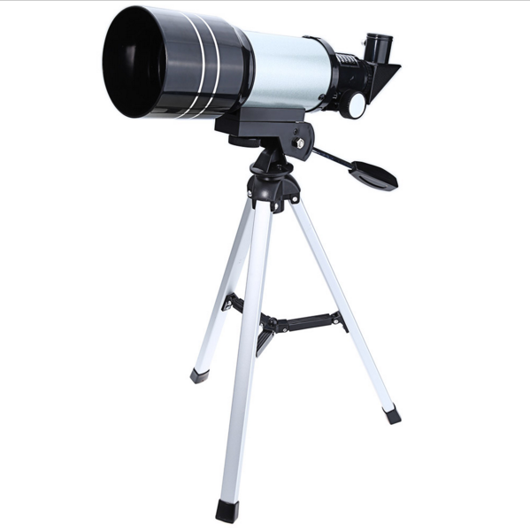 F30070M Monocular Professional Space Astronomical Telescope with Tripod Adjustable Lever Outdoor Monocular Barlow Lens