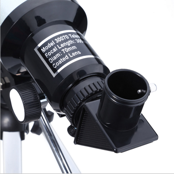 F30070M Monocular Professional Space Astronomical Telescope with Tripod Adjustable Lever Outdoor Monocular Barlow Lens