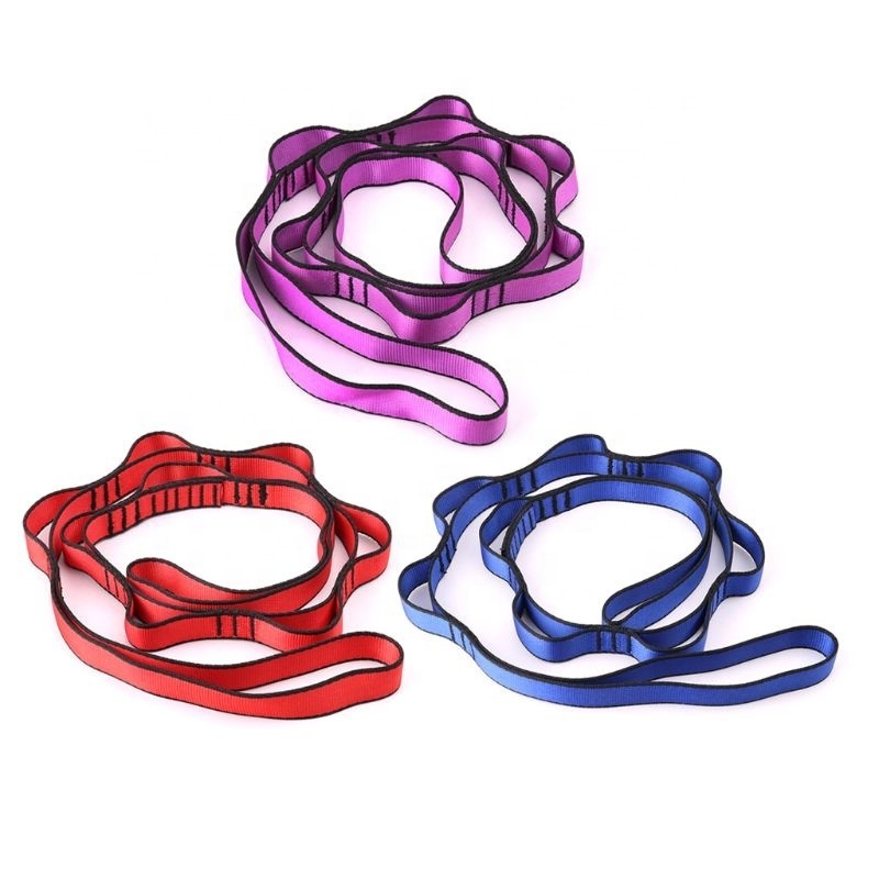 2 PCS yoga extender strap rope daisy chain for aerial yoga hammock swing anti-gravity yoga extend belt