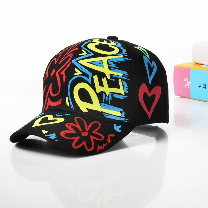 Cheap designer inspired custom gorras de beisbol Graffiti printing baseball cap