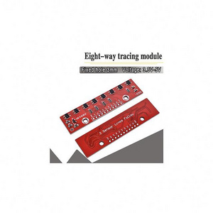 A22-- Eight Tracking Module Infrared Detection for A 8 Channel Infrared Detector Hunt Module 8bit Sensor Module