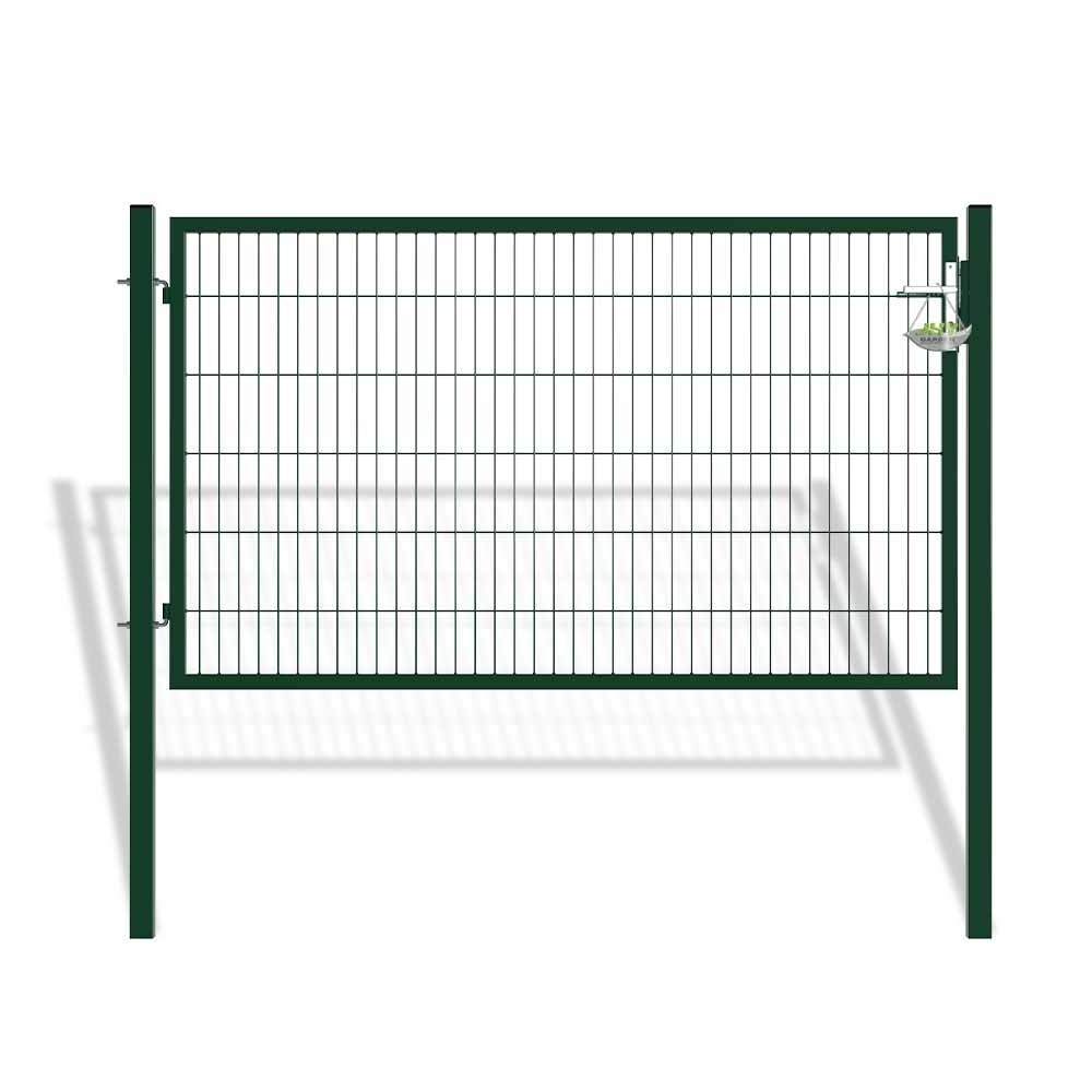 2m width 50x200mm outdoor back garden homebase iron side gates