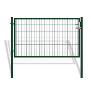 2m width 50x200mm outdoor back garden homebase iron side gates