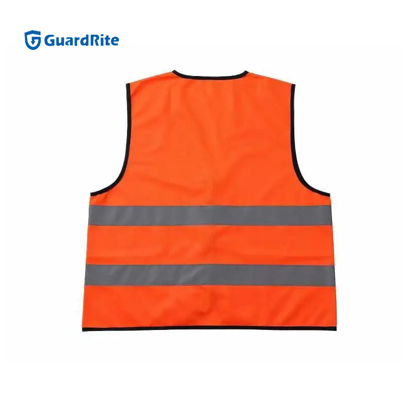 Custom Utility Multi Pocket High Visibility Work Yellow Reflective Safety Vest