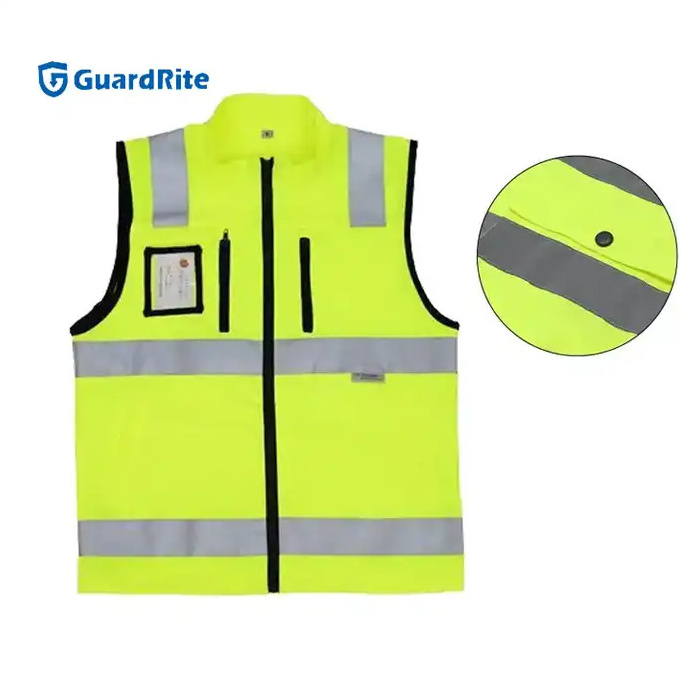 Hot Sales Insulated Waterproof High Visibility Reflective Vest Safety Clothing