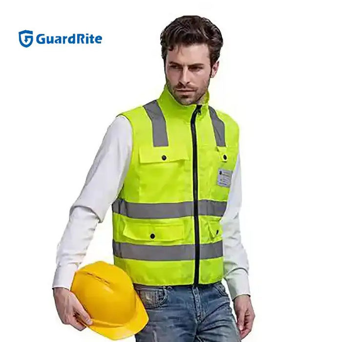 Hot Sales Insulated Waterproof High Visibility Reflective Vest Safety Clothing