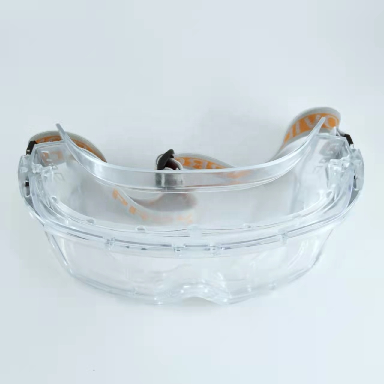 Custom Transparent Adjustable Pc Materials Safety Goggles For ski