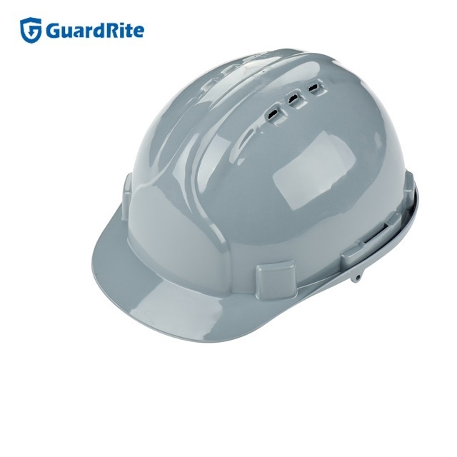 GuardRite brand color customized logo construction safety hard hat power ranger helmet