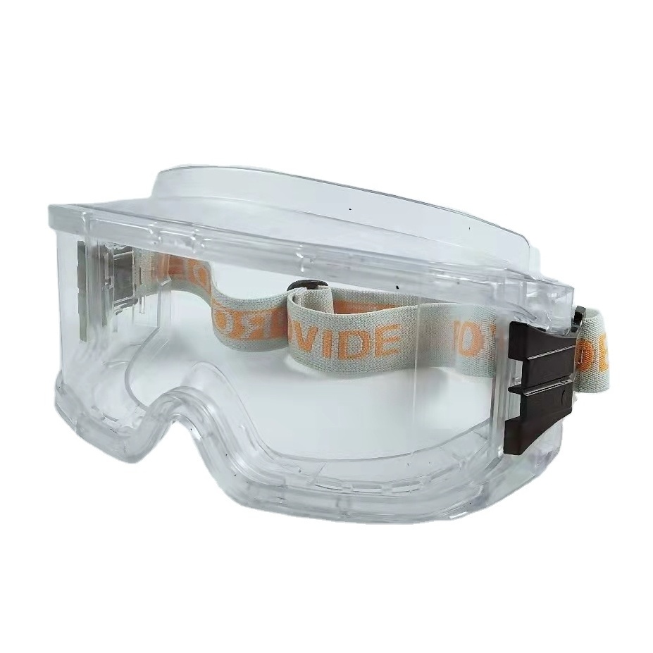 Custom Transparent Adjustable Pc Materials Safety Goggles For ski