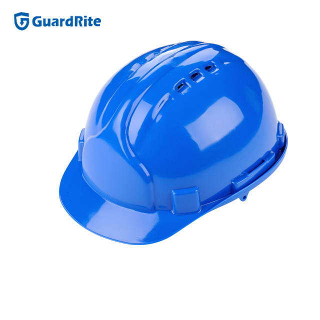 GuardRite brand color customized logo construction safety hard hat power ranger helmet