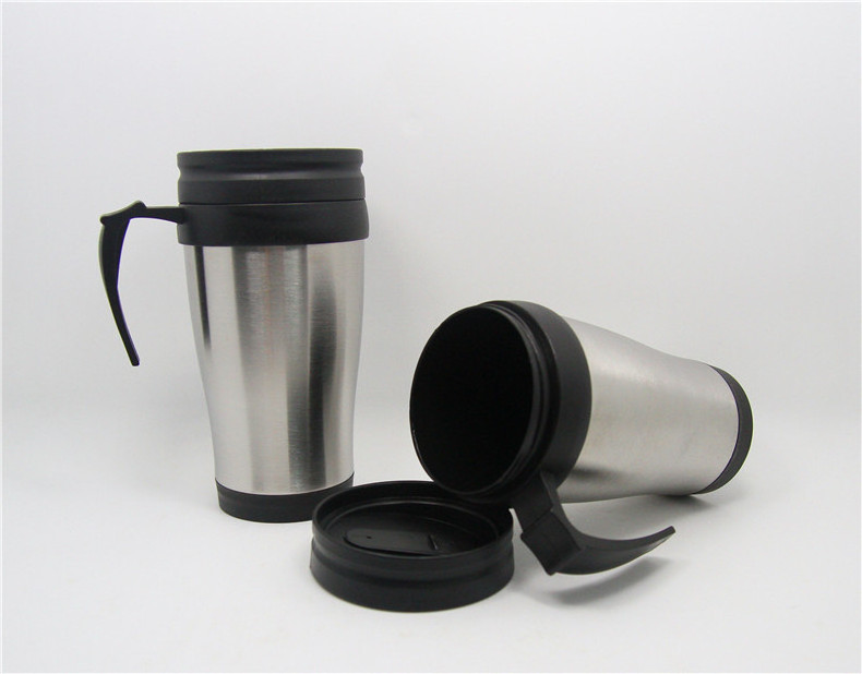 Thermos Flask Insulated Travel Mug Hot Warm Coffee Tea Drink Outdoor Thermal Cup