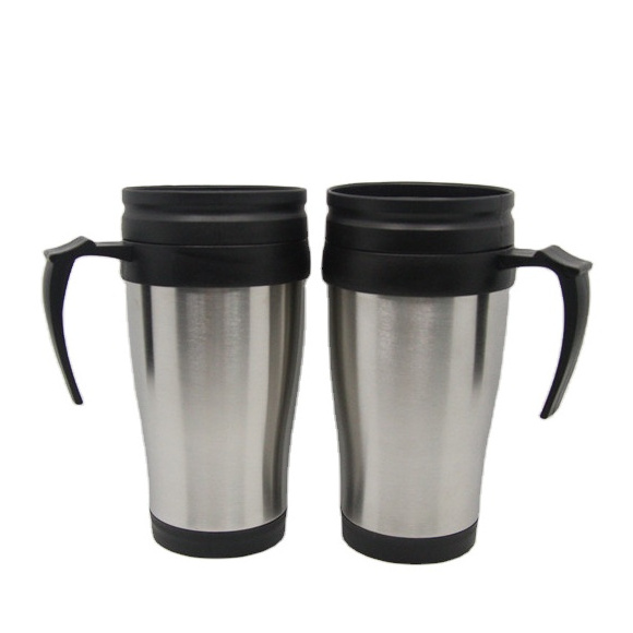 Thermos Flask Insulated Travel Mug Hot Warm Coffee Tea Drink Outdoor Thermal Cup