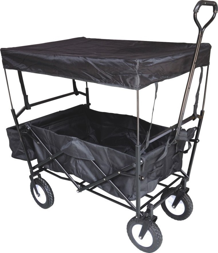 folding trolley cart Outdoor Garden Wagon Foldable Tool Cart ,Beach Wagon Fold for kids