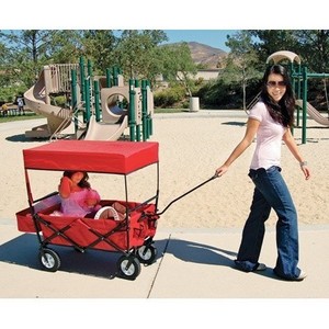 folding trolley cart Outdoor Garden Wagon Foldable Tool Cart ,Beach Wagon Fold for kids