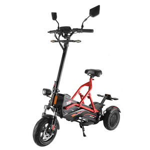 2023 new design 3 wheel electric scooters wholesale e scooter with seat foldable electric scooter