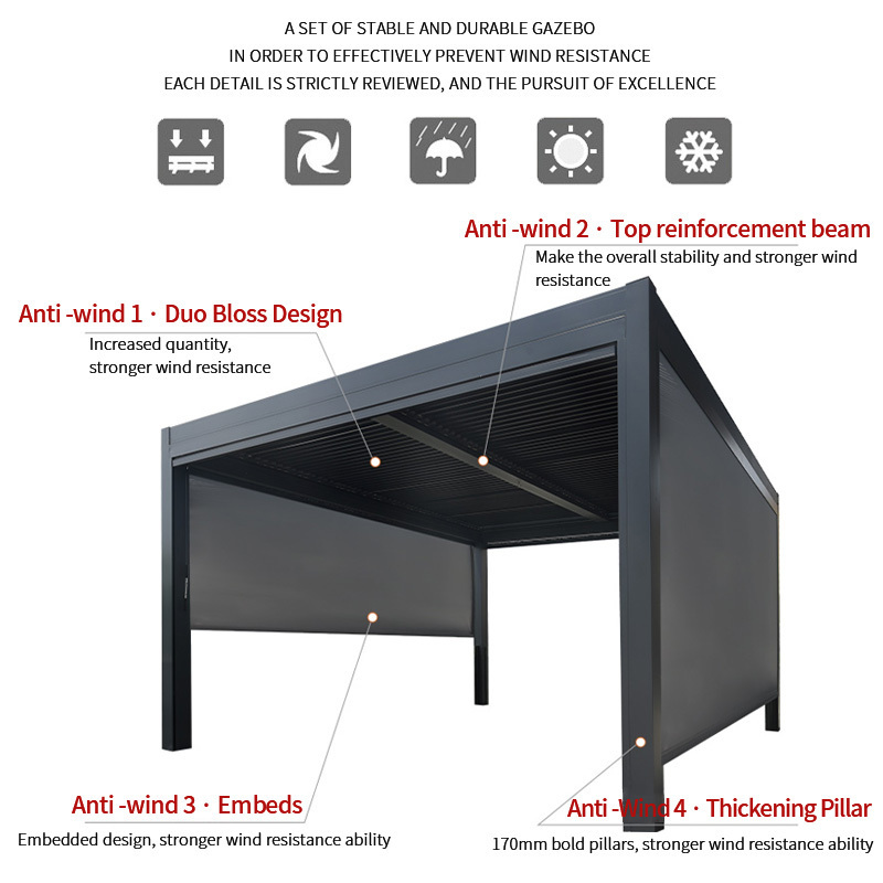 automatic pergola gazebo pergolas de aluminio arches, tonnelles, pergolas et pont pergola cover