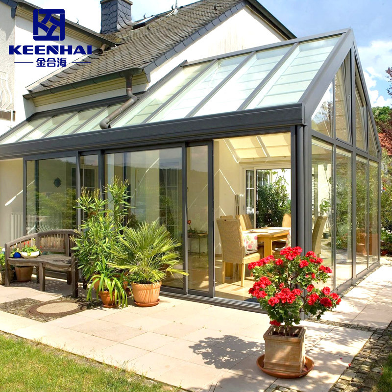 Sunrooms Glass Houses Aluminum Frame Insulated Tempered Glass Sunrooms Glass Houses