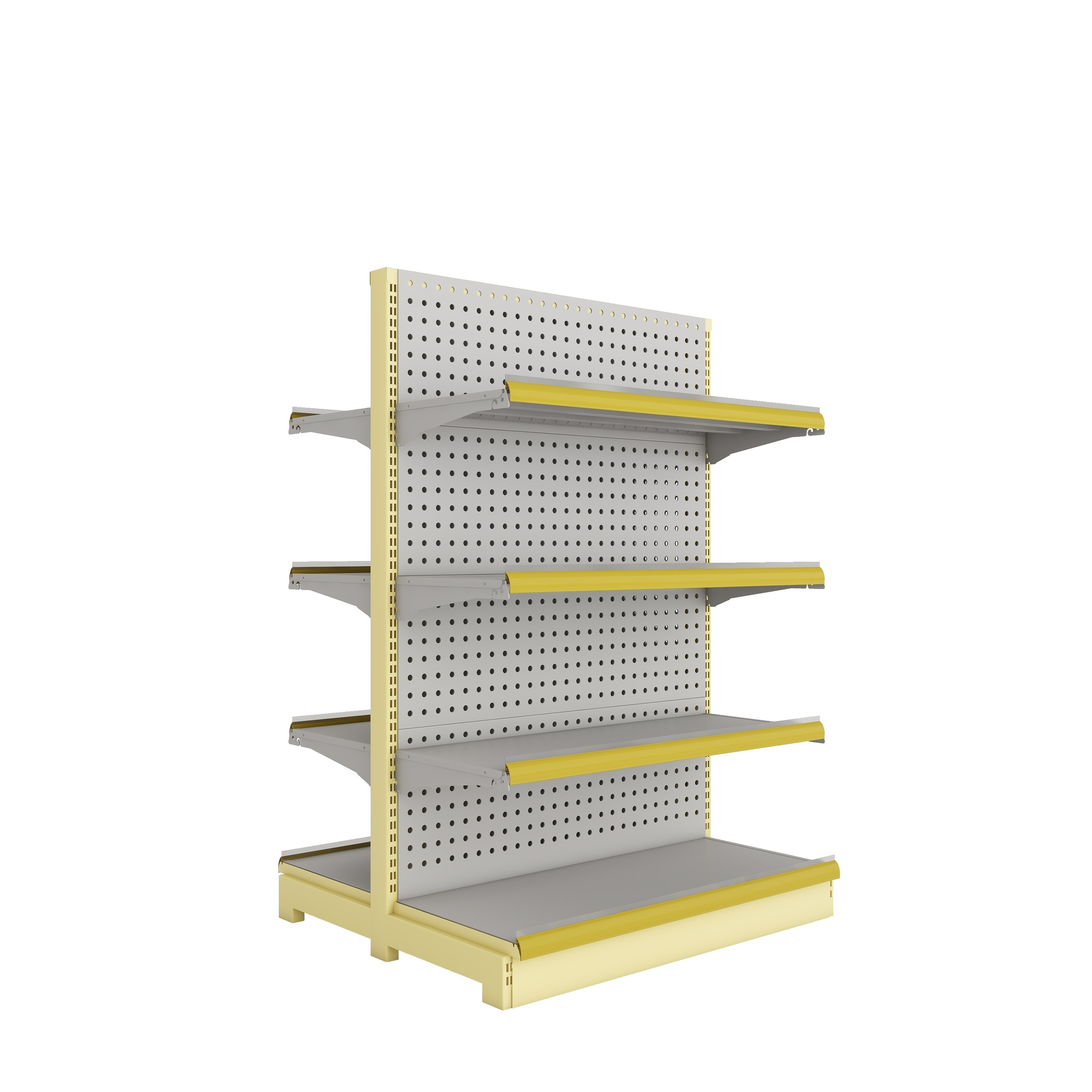 Customized Factory Supply Metal display rack for shop Supermarket Shelf Gondola Shelving