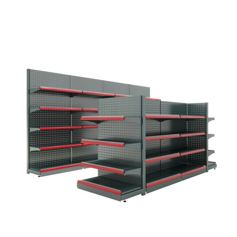 Factory supermarket shelves brand design cabinets grocery shoe racks for store display