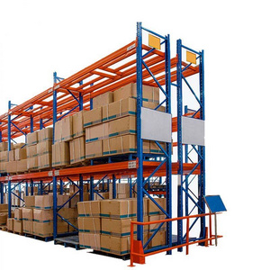 Manufacture Factory teardrop double deep galvanized pallet racking