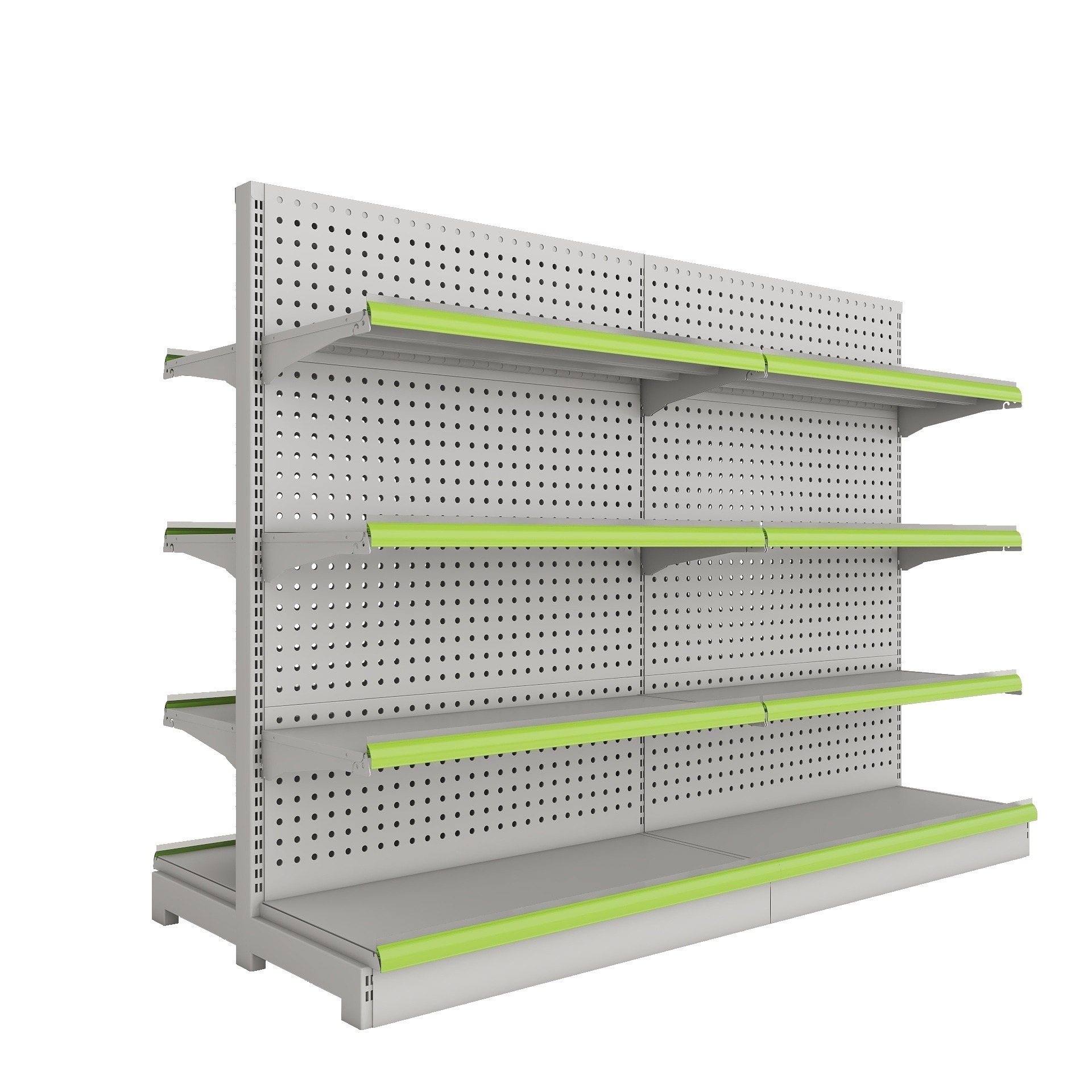 JHY heavy duty supermarket metallic shelves /Store Display Racks /gondola shelving OEM