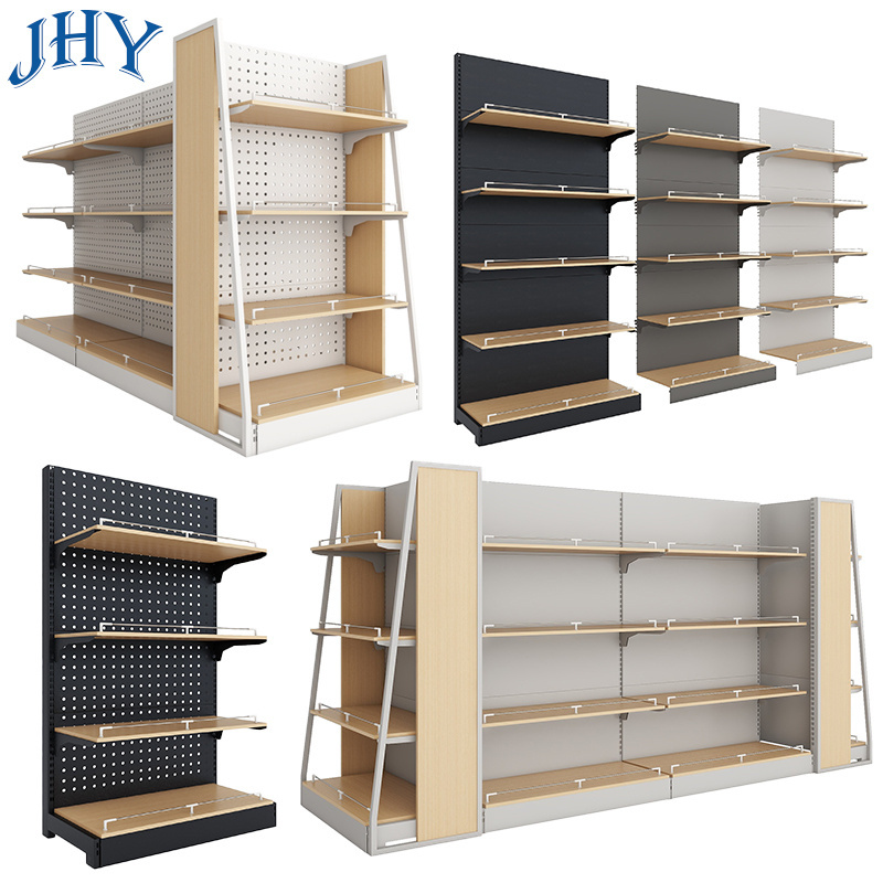 Exquisite Supermarket Design gondola shelving retail store display shelves