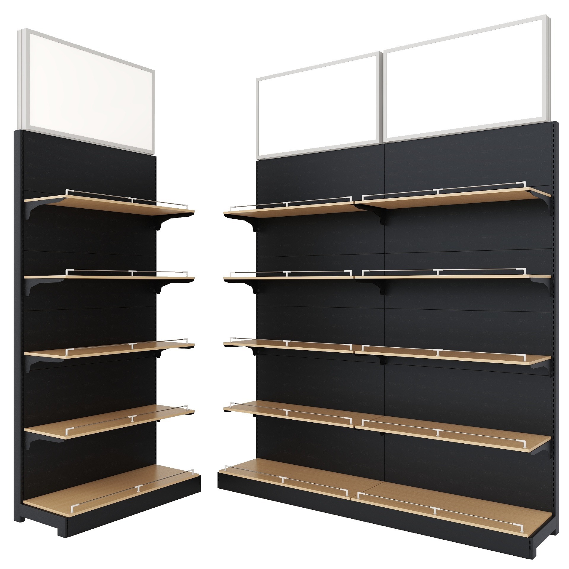 ODM Service gondola display shelf Supermarket Shelving Racks store shelves