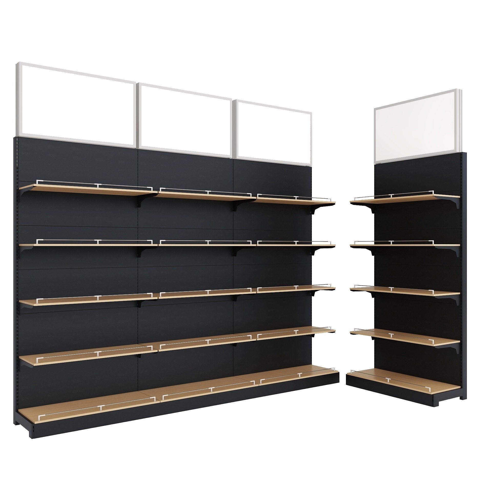 ODM Service gondola display shelf Supermarket Shelving Racks store shelves