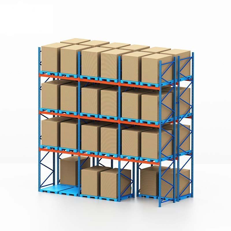 Manufacture Factory teardrop double deep galvanized pallet racking