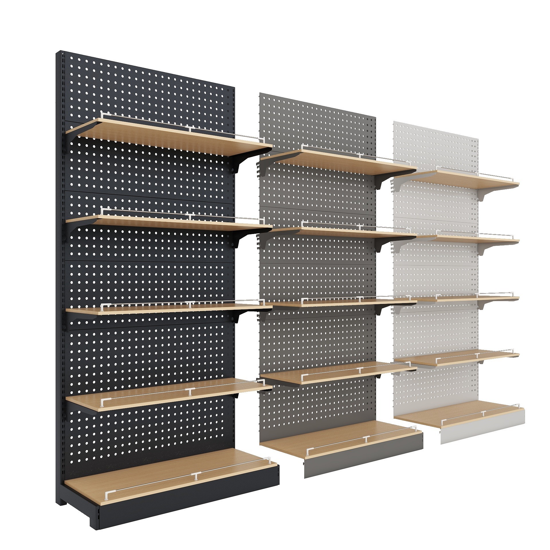 Exquisite Supermarket Design gondola shelving retail store display shelves