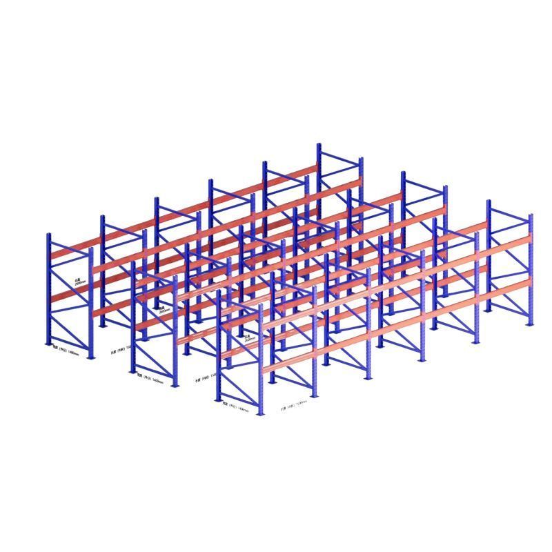 Manufacturer mezzanine for heavy pallets warehouse pallet rack