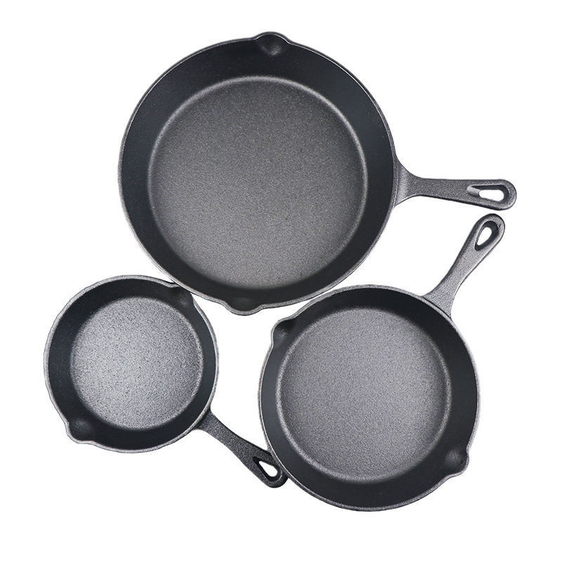 Camping Cooking Utensils Set Frypan Set Cast Iron Skillet Set