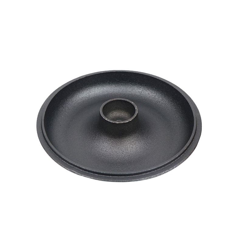 new design Chinese style cast iron fry pot with cover for baking sweet potato and peanut roasting pot garden cooking camping OEM