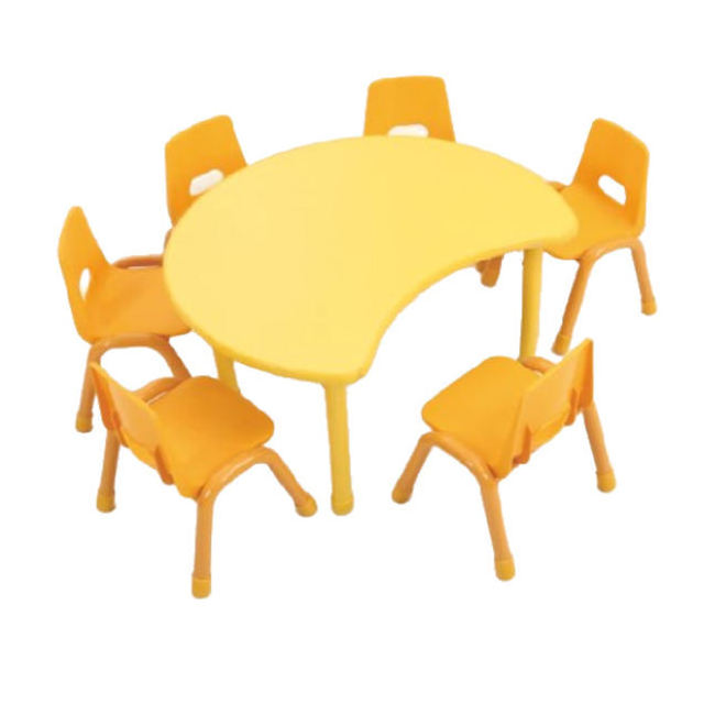 Cheap Plastic Kids' Furniture Sets Daycares Table And Chairs For Toddlers