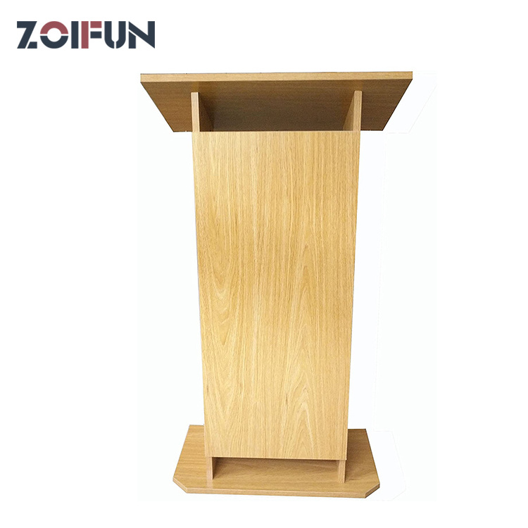 Other Commercial Furniture School Hall Lecture Speech Theater Wood Podium Lectern Pulpit