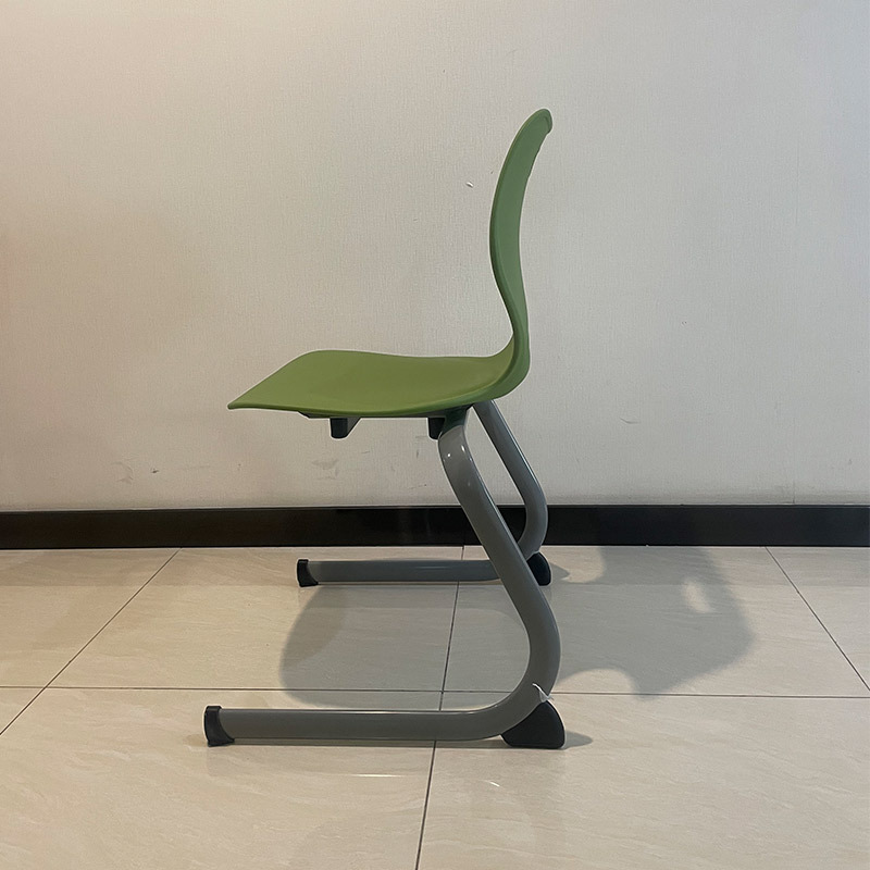 School Lab PP Chair Students Stool 2-leg Strong Design Laboratory Stool Stackable School Chair