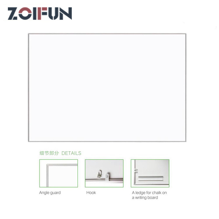 ZOIFUN Wholesale Custom Magnetic Panels School Office Whiteboards and Dry Erase Marker Boards Standard Whiteboard OEM Option