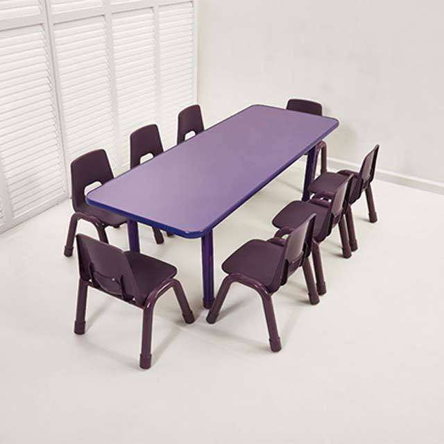 Eco-friendly kids party table and chairs plastic children furniture hdpe kids table and chair set