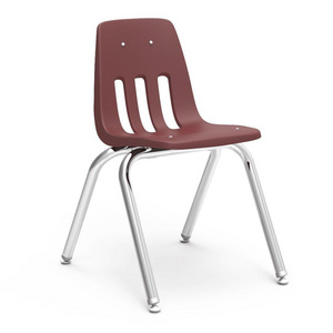 ZOIFUN School Classroom Furniture High Quality Durable 4 Leg Stack College Student Chairs