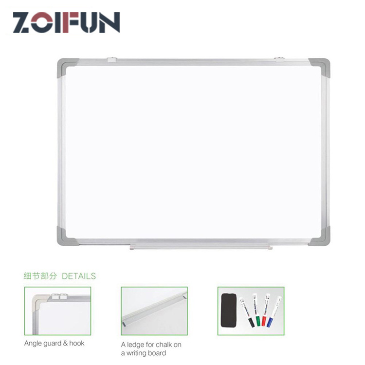 ZOIFUN Wholesale Custom Magnetic Panels School Office Whiteboards and Dry Erase Marker Boards Standard Whiteboard OEM Option