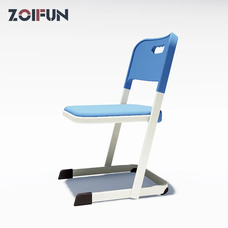 2024 Modern Metal Frame Wood School Furniture Student Chair Primary Classroom Student Chair