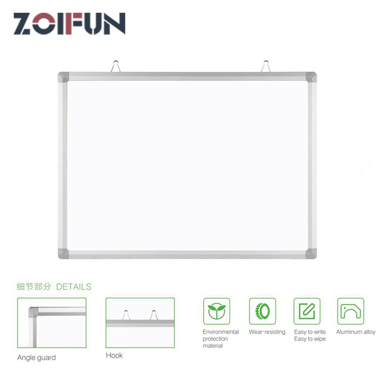 ZOIFUN Wholesale Custom Magnetic Panels School Office Whiteboards and Dry Erase Marker Boards Standard Whiteboard OEM Option