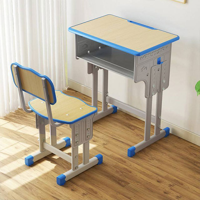 Adjustable Primary School Desk Chair Set Height Adjustable Classroom Desks And Chairs For Preschool