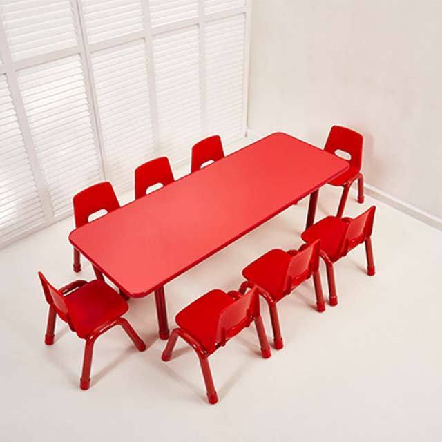 Eco-friendly kids party table and chairs plastic children furniture hdpe kids table and chair set