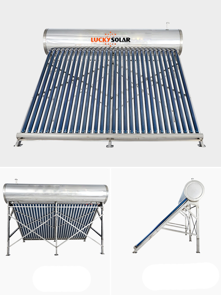 Camping Solar Water Heater of 20 30 40 50 60 70 80 100liters