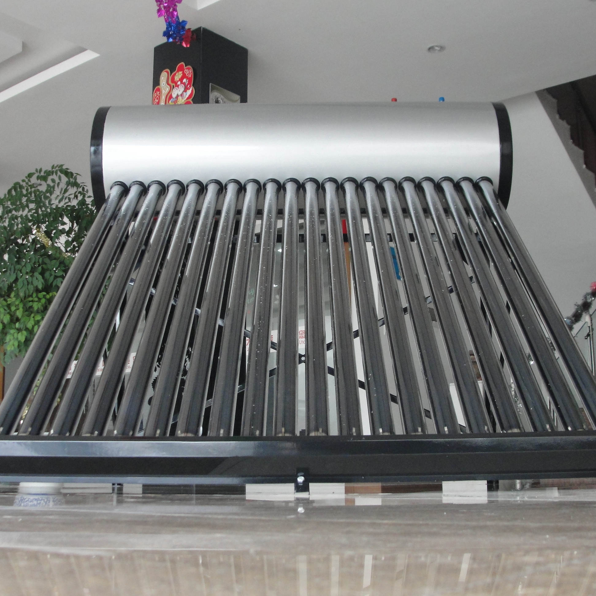 100 200 300 Liters  Compact Low Pressure Solar Hot Water Heater Price