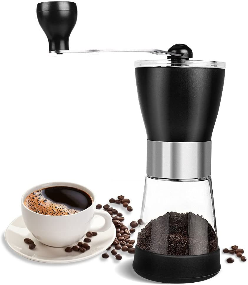 Household Wholesale Portable Coffee Mill Bean Grinders Mini Hand Crank Manual Burr Coffee Grinder