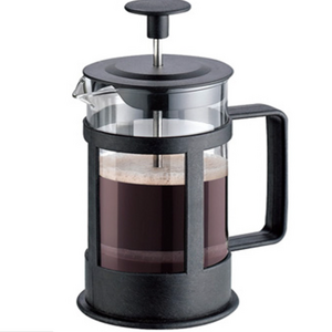 China supplier Houseware Large Capacity glass Coffee Tea maker French press with plastic handle