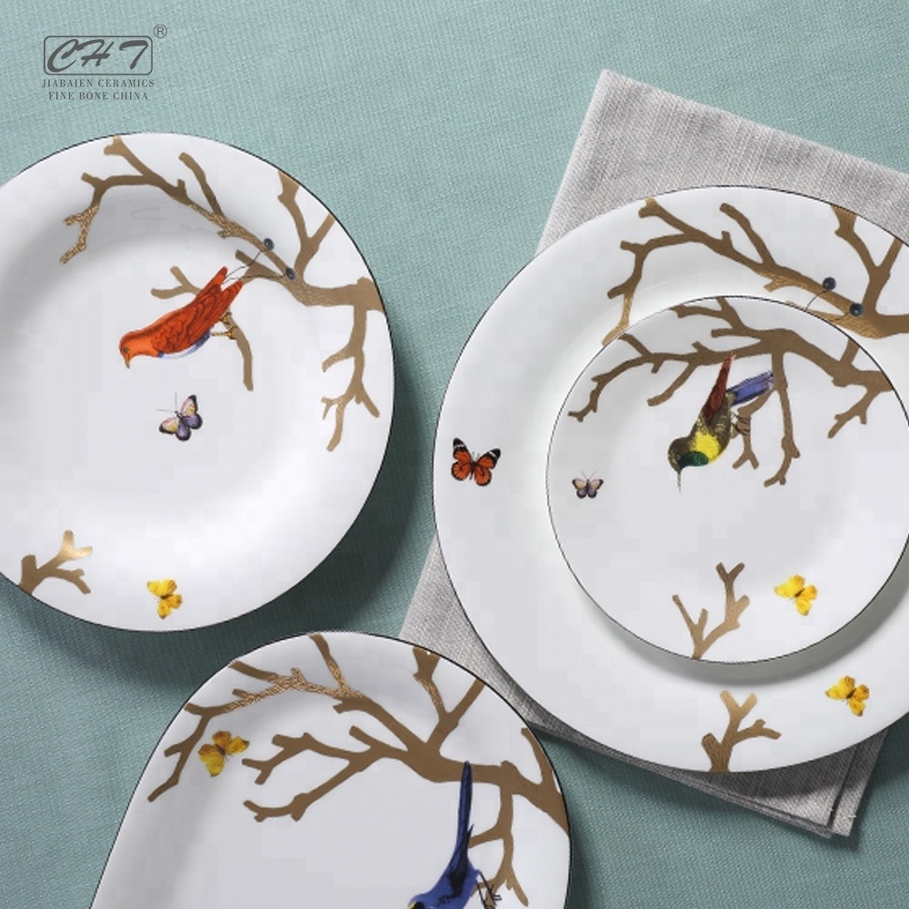 Royal bone china dinner set 20pcs or 28pcs plate indian dinnerware for sale