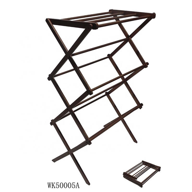 Cloths Drying Rack Stand wood folding towel racks